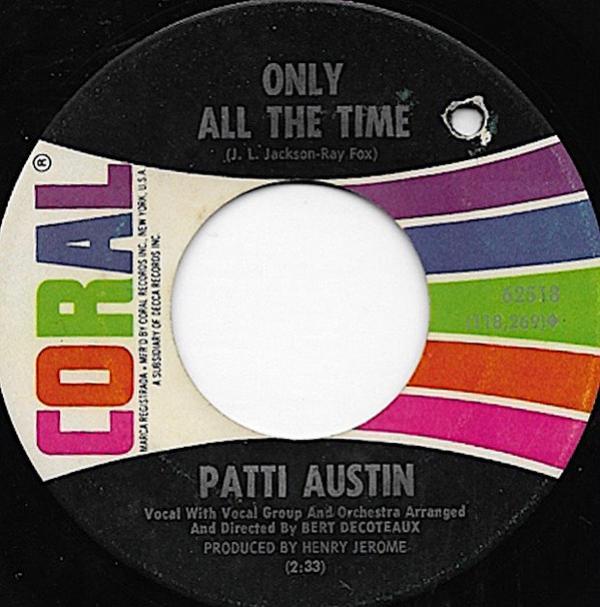 Patti Austin - Only All The Time