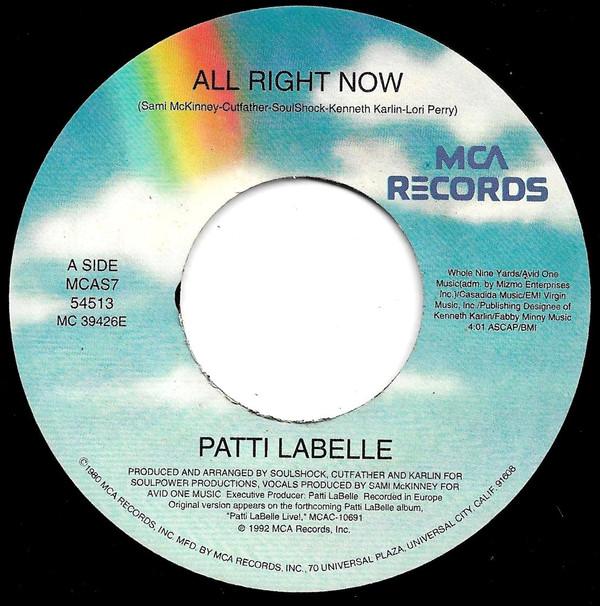 Patti LaBelle - All Right Now