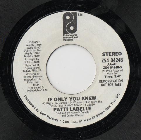 Patti LaBelle - If Only You Knew