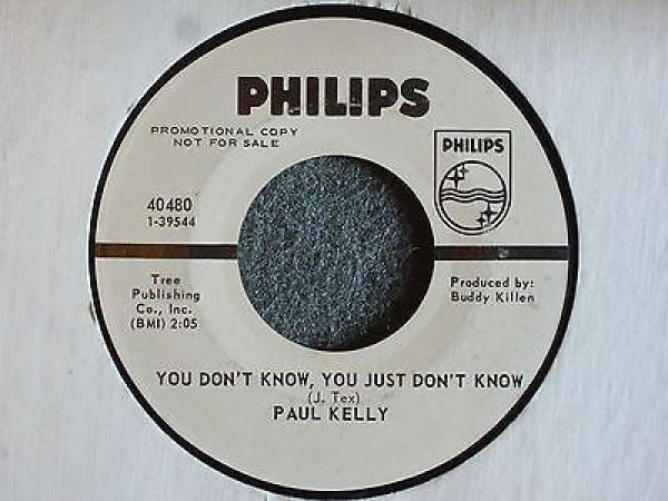 Paul Kelly (3) - If This Old House Could Talk / You Don't Know, You Just Don't Know