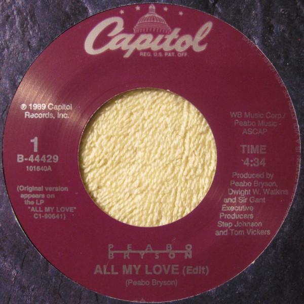 Peabo Bryson - All My Love