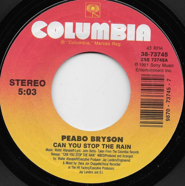 Peabo Bryson - Can You Stop The Rain