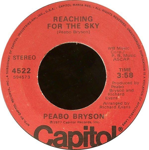 Peabo Bryson - Reaching For The Sky / You Haven't Learned About Love