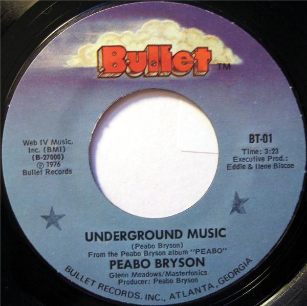 Peabo Bryson - Underground Music / It's Just A Matter Of Time