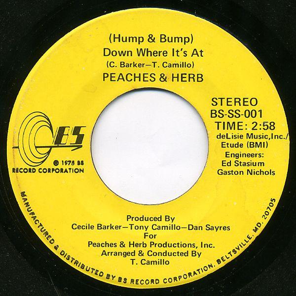 Peaches & Herb - (Hump & Dump) Down Where It's At