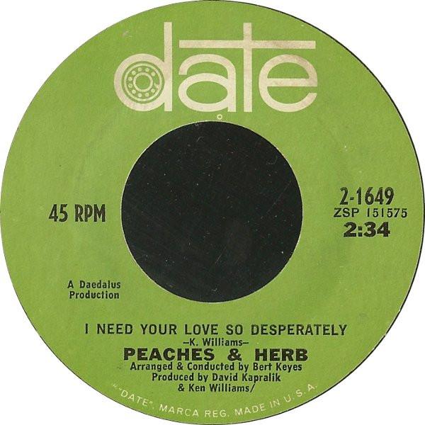 Peaches & Herb - Let Me Be The One