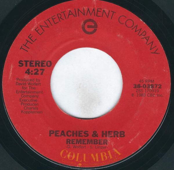 Peaches & Herb - Remember / Come To Me
