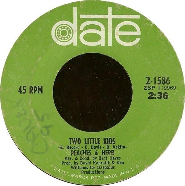 Peaches & Herb - Two Little Kids / We've Got To Love One Another