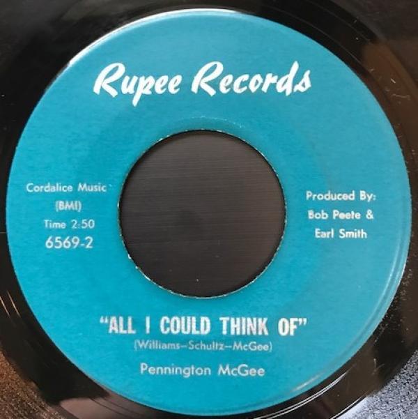 Pennington McGee (2) - All I Could Think Of / Don't Look Back On Yesterday