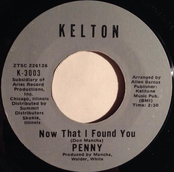 Penny (11) - Now That I Found You / Come See About Me