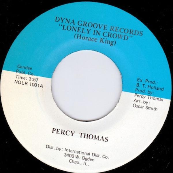 Percy Thomas  - Lonely In A Crowd / Hey Love