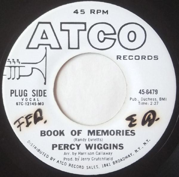 Percy Wiggins - Book Of Memories