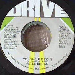 Peter Brown (2) - You Should Do It
