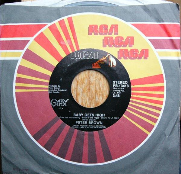 Peter Brown  - Baby Gets High / The Love Game