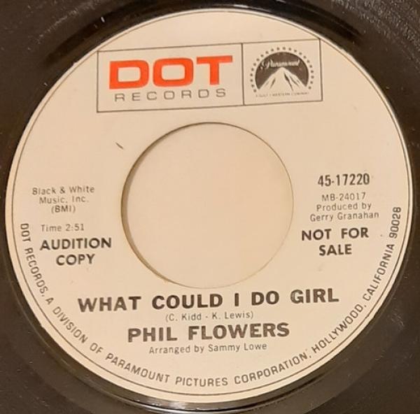 Phil Flowers - Son Of Mine / What Could I Do Girl