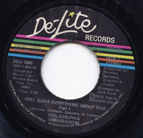 Philadelphia Ambassadors - Girl (Love Everything About You)
