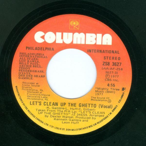 Philadelphia International All Stars, MFSB - Let's Clean Up The Ghetto