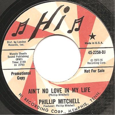 Phillip Mitchell - Ain't No Love In My Life
