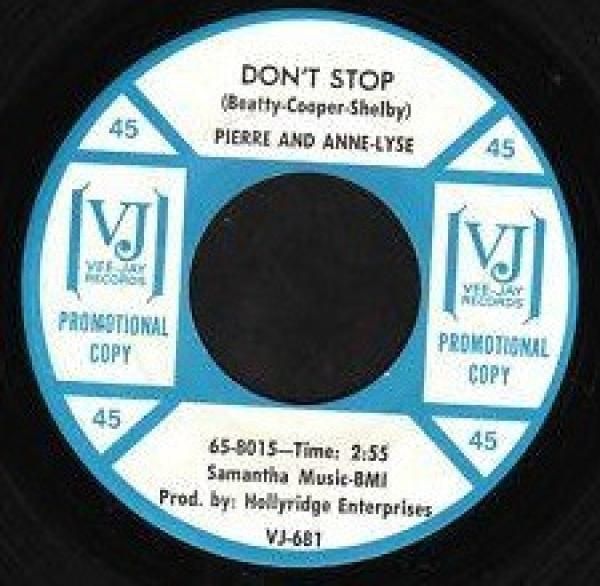 Pierre And Anne-Lyse - Don't Stop / You'll Laugh About It