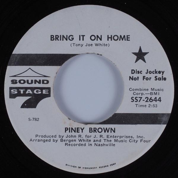 Piney Brown - Bring It On Home