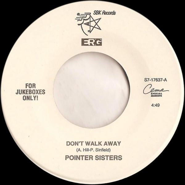 Pointer Sisters - Don't Walk Away