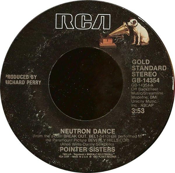 Pointer Sisters - Neutron Dance / Baby Come And Get It