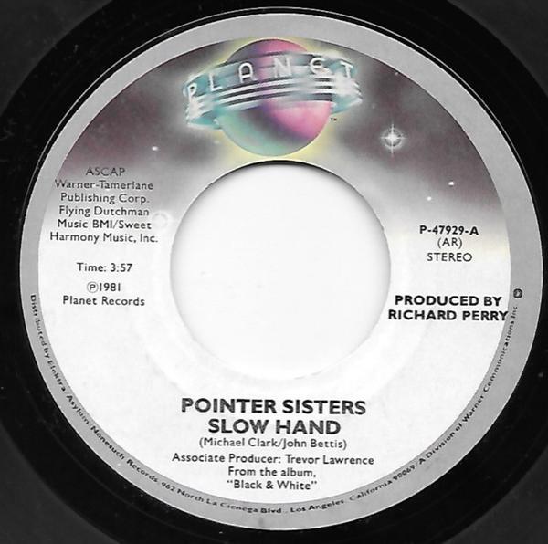 Pointer Sisters - Slow Hand