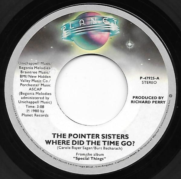 Pointer Sisters - Where Did The Time Go?
