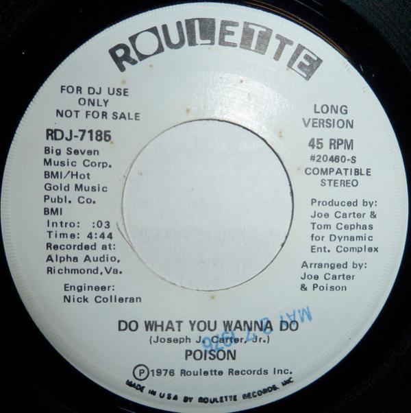 Poison - Do What You Wanna Do