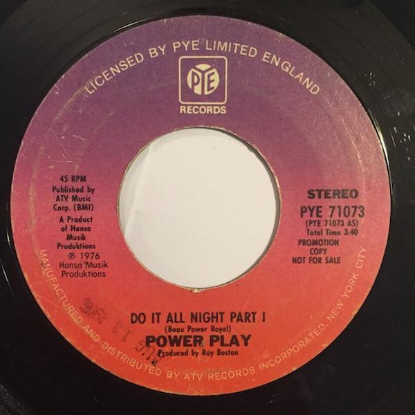 Power Play (2) - Do It All Night