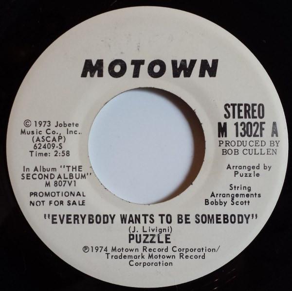 Puzzle (10) - Everybody Wants To Be Somebody