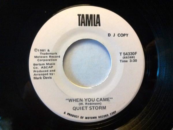 Quiet Storm - When You Came