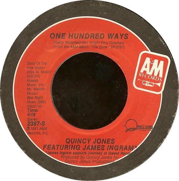 Quincy Jones, James Ingram - One Hundred Ways