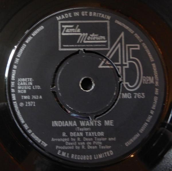 R. Dean Taylor - Indiana Wants Me