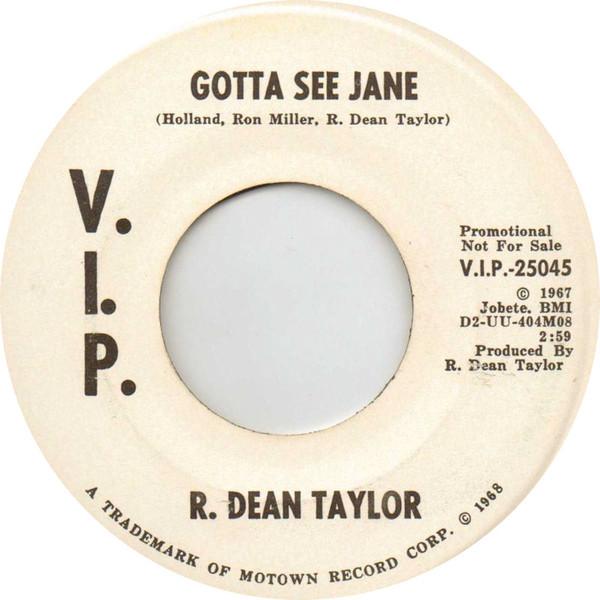 R. Dean Taylor - Gotta See Jane