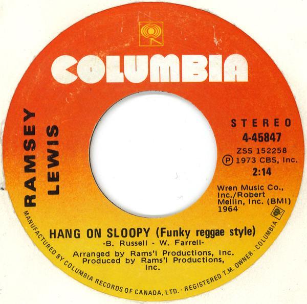 Ramsey Lewis - Hang On Sloopy (Funky Reggae Style)