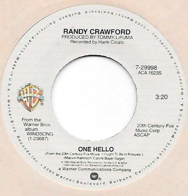 Randy Crawford - One Hello