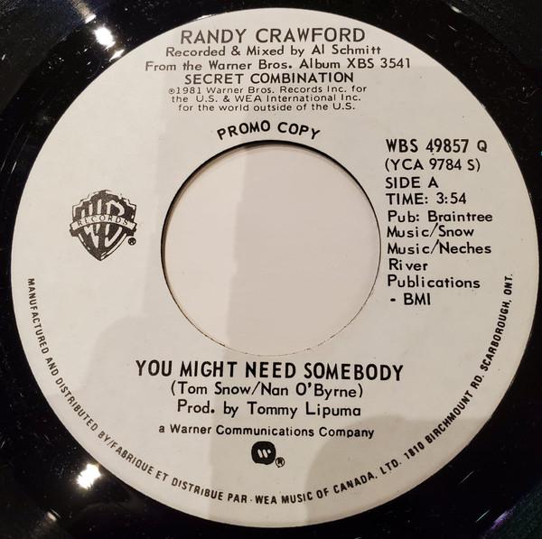Randy Crawford - You Might Need Somebody