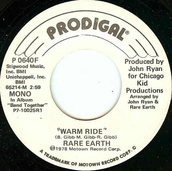 Rare Earth - Warm Ride