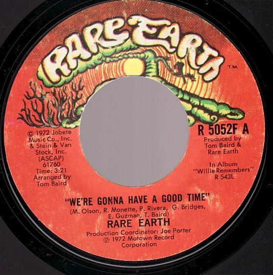 Rare Earth - We're Gonna Have A Good Time