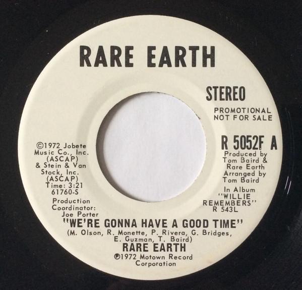 Rare Earth - We're Gonna Have A Good Time