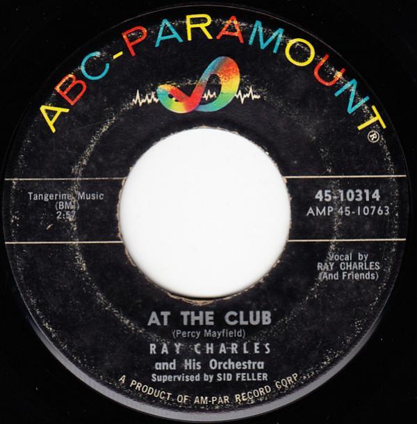 Ray Charles And His Orchestra - At The Club / Hide 'Nor Hair