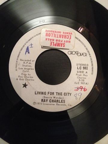 Ray Charles - Living For The City / Then We'll Be Home