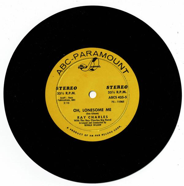 Ray Charles - Modern Sounds In Country & Western Music Volume Two - Oh, Lonesome Me / Hang Your Head In Shame