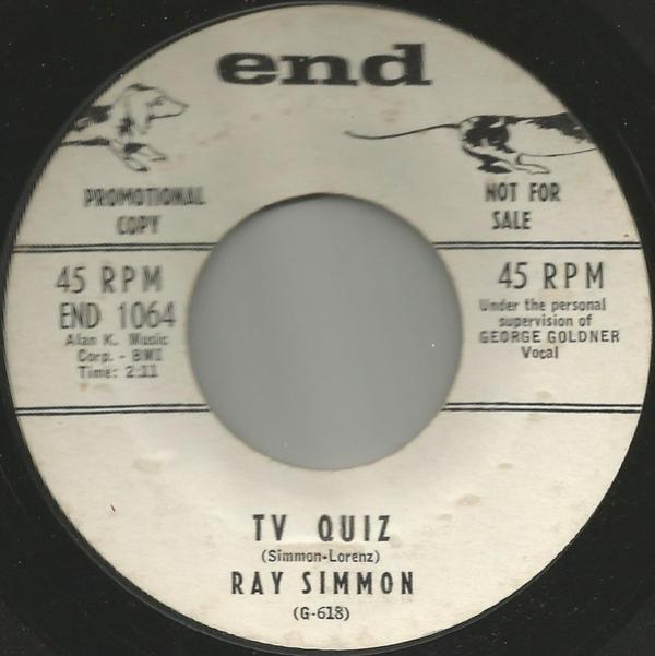 Ray Simmon - TV Quiz / Alley Cat
