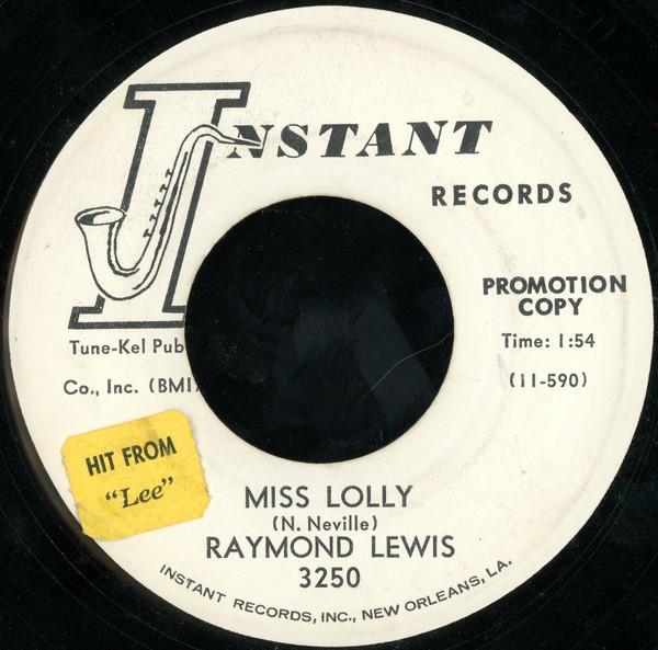Raymond Lewis - Miss Lolly
