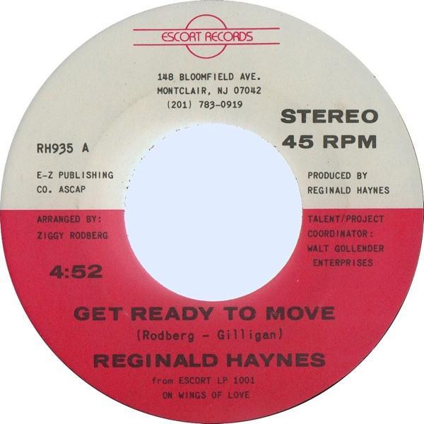 Reginald Haynes - Get Ready To Move / I'll Be Sweeter Than Yesterday