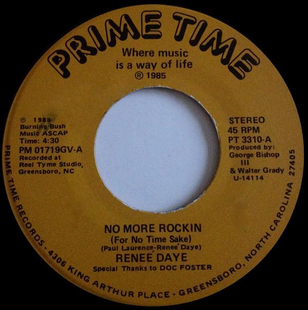 Reneé Daye - No More Rockin