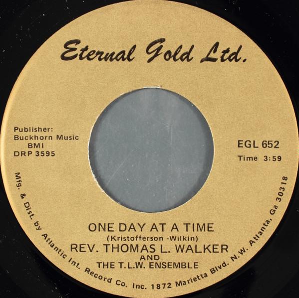 Rev. Thomas L. Walker, The T.L.W. Ensemble - One Day At A Time