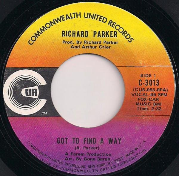 Richard Parker - Got To Find A Way